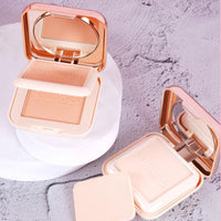 Shryoan All Day Matte 2 In 1 Oil Control Compact Face Powder| Infused with SPF 15 PA++, Hides Imperfections, Blends Effectively, Matte Finish With Soft & Silky texture and Pressed Powder for All Skin Types (25g) (SH03)