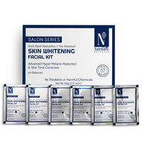 NutriGlow's Salon Series Facial Kit for Glowing Skin, Dullness Treatment, Suitable for All Skin Types, Unisex Facial Kit, At-Home Salon Glow, 60g