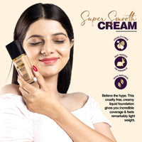 INSHINE 24-Hour Full Coverage Foundation – Lightweight, Waterproof, Oil Control, Sweat & Humidity-Resistant with Non-Cakey Matte Finish - Caramel