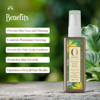 Ohria Ayurveda Banyan Root Ayurvedic Hair Tonic for Hair Fall Control & Growth | With Hibiscus, Brahmi & Natural Herbs | Men & Women| For All Hair Types- 200 ml