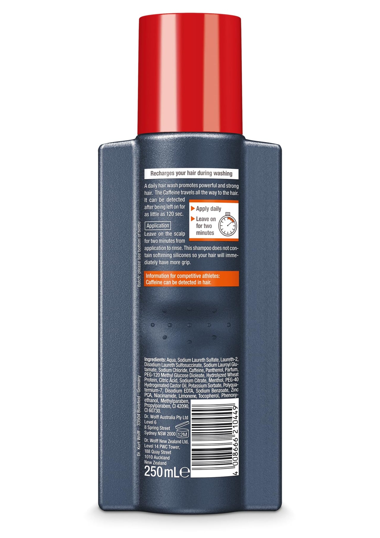 Alpecin C1 Caffeine Anti Hair Fall Shampoo, 250ml | Scalpe Shampoo for Hair Fall Control | Natural Hair Growth Shampoo Strengthen Hair Growth and Reduces Hair Loss