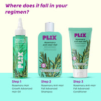 PLIX - THE - PLANT FIX Rosemary Hair Growth Advanced Hair Oil | With Rosemary & Bhringraj Extract l Reduces Hair Fall 100ml