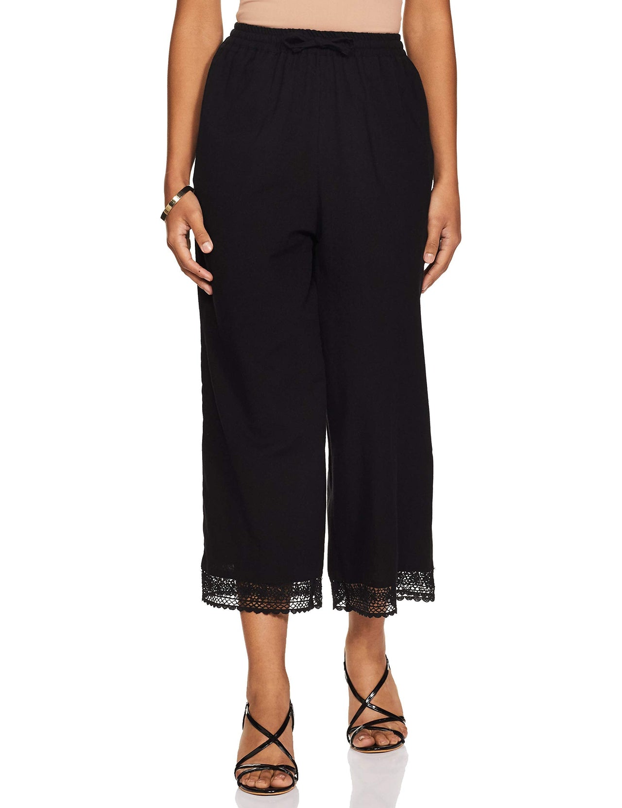 Amazon Brand - Tavasya Women's  Straight Bottom Bottom Wear