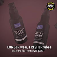 Blue Heaven Long-Lasting Makeup Fixer | Paraben Free & Sweat Proof | Infused with Vitamin E and Aloe Vera | Dewy Glow and Silk Matte Effect Setting Spray for Makeup | 60ml