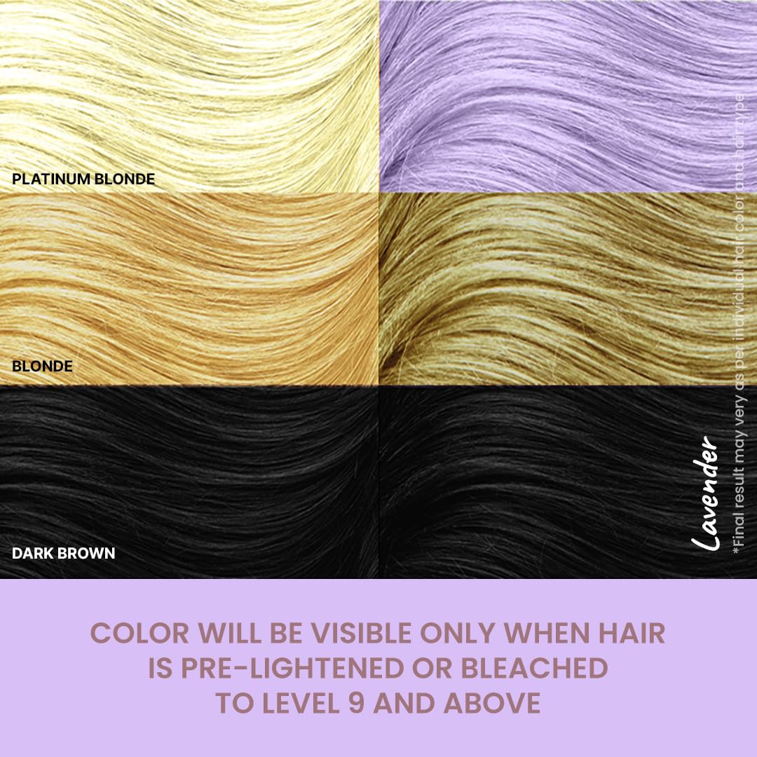 2.Oh! Italian- Lavender Hair Color For Women & Men | Ammonia-Free DIY Semi Permanent Hair Color | Enriched with Argan Oil | Lasts upto 5-6 Washes | Pack of 2