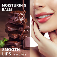 Ayouthveda Chocolate & Mint Lip Balm For Men & Women| A Nourishing Lip Balm with Vitamin E, Almond & Olive Oil | Heals Cracked & Undernourished Lips| Moisturizer For Chapped And Dry Lips|(10gm)