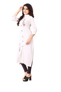 Looks Akira Women's  cotton Straight Kurta