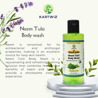 Herbigiri Herbal Neem & Tulsi Body Wash - 420Ml