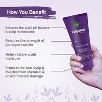 Trigaine pH Balanced Shampoo 100ml | Best Daily Shampoo For Heat Treated & Color Damaged Hair | Protein Intensive Dermatologist-Recommended Everyday Use for Women & Men