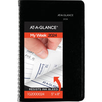 AT-A-GLANCE 2024 Weekly Appointment Book & Planner, DayMinder, 5