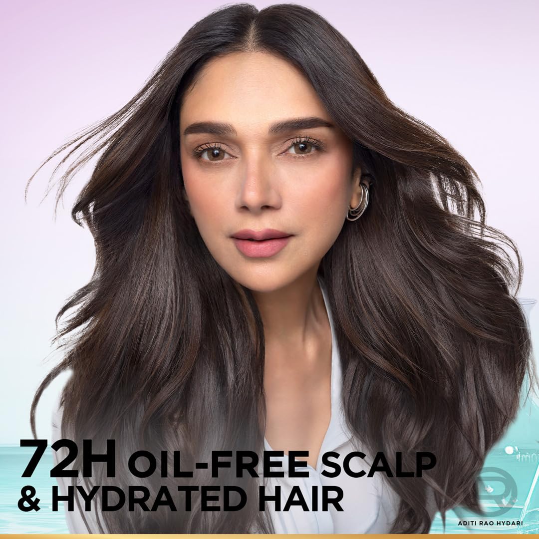 L’Oréal Paris Hyaluron Pure 72H Rehydrating Conditioner for smooth tangle-free hair, 175 ml