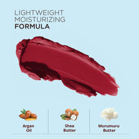 ZM Zayn & Myza Rich Matte Lipstick | Smooth and Light Weight | Intense Color in one Swipe | High Pigmentation Bullet Lip Stick Enriched with Argan oil, Murumuru and Shea Butter (4.2 gm, Girl Boss)