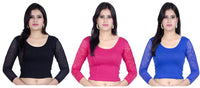 Fressia Fabrics Womens Cotton Readymade Blouse