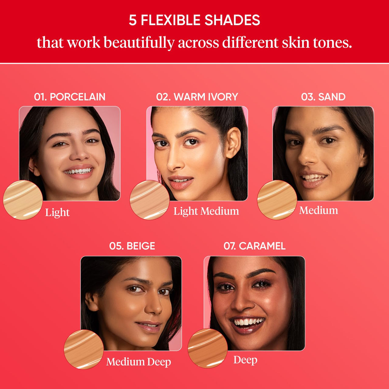 Dot & Key Strawberry Dew Tinted Sunscreen SPF 50+ Pa++++ - 01 Porcelain | Protection Against UA/UB | Broad Spectrum, Water & Sweat resistant | For All Skin Types | 50ml