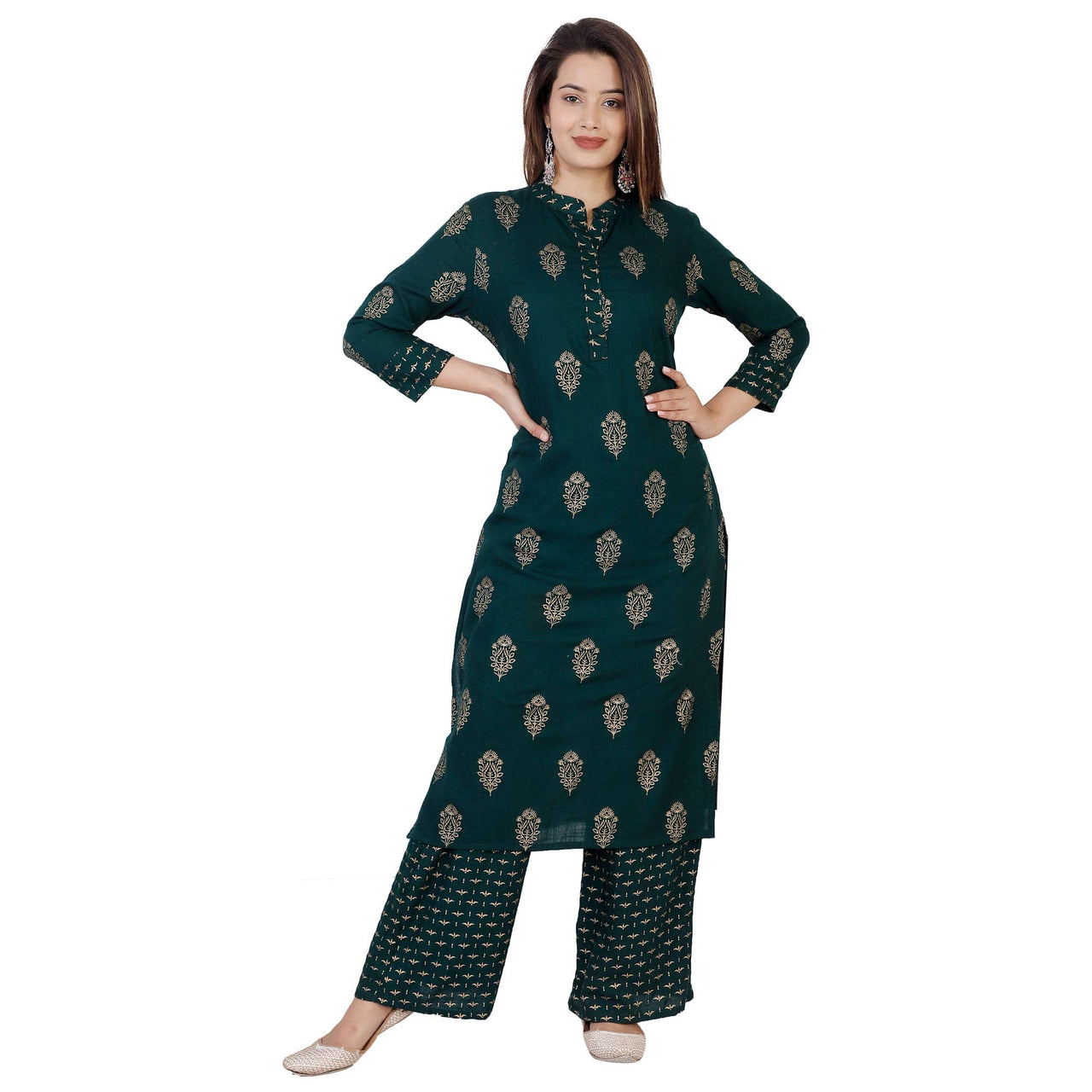 MEERA FAB Women's  XL Olive Green