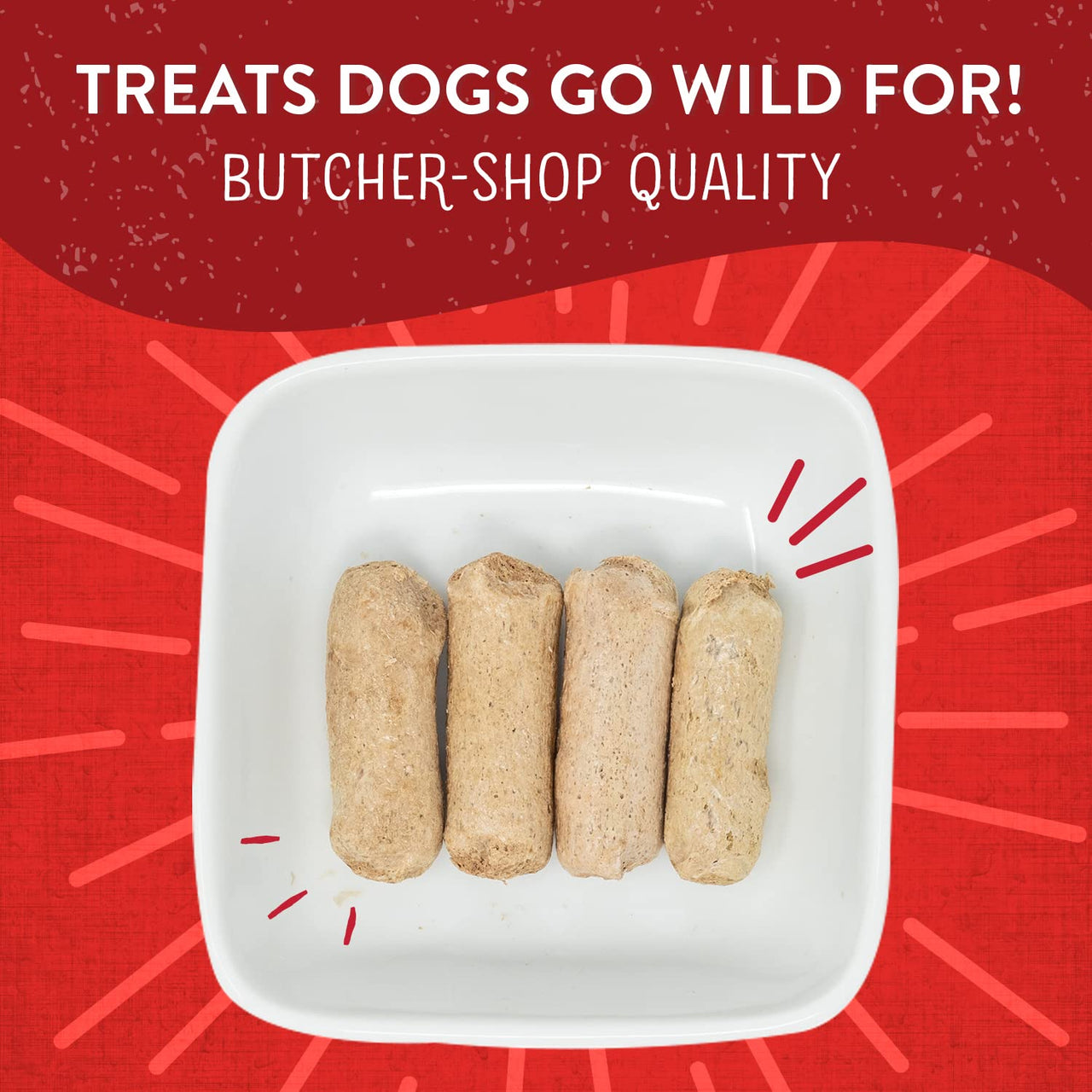 Stella & Chewy's  Freeze-Dried Raw Wild Weenies Dog Treats – All-Natural, Protein Rich, Grain Free Dog & Puppy Treat – Great for Training & Rewarding – Bac’n Me Crazy Recipe – 3 oz Bag Bacon 3 Ounce (Pack of 1)
