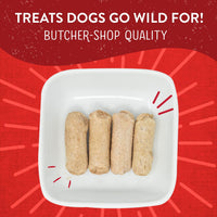 Stella & Chewy's  Freeze-Dried Raw Wild Weenies Dog Treats – All-Natural, Protein Rich, Grain Free Dog & Puppy Treat – Great for Training & Rewarding – Bac’n Me Crazy Recipe – 3 oz Bag Bacon 3 Ounce (Pack of 1)