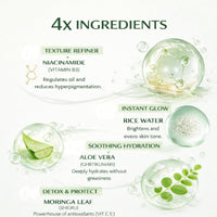 Suun Ayurveda Skin Brightening & Hydrating Ayurvedic Face Wash | Gentle Cleanser with 5% Niacinamide & Rice Water | Suitable for Extra Sensitive, Dry & Combination Skin | Chemical & Sulphate-Free | For Men & Women | 100ml