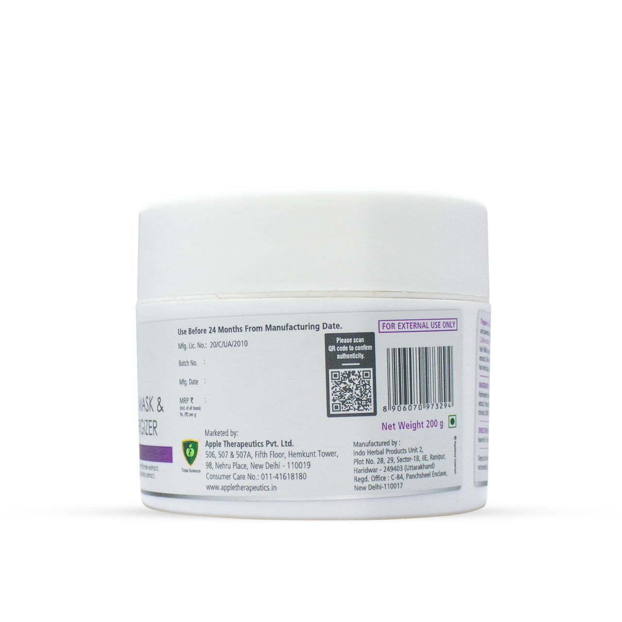 Trigaine Caffeine Hair Fall Control Mask | 200ml | Anti-Hair Fall & Root Energizer Treatment with Saw Palmetto & Ginseng | Strengthening & Hydrating Scalp Health, Hair Growth, & Deep Conditioning