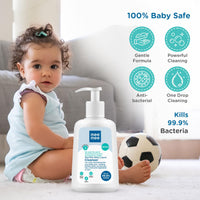 Mee Mee Baby Liquid Cleanser 500ml, Anti-Bacterial Kills 99.9% Germs | Cleanser for Bottles, Nipples, Accessories, Toys, Fruits & Vegetables | No Alcohol, One Drop Cleaning, Dermatologically Tested