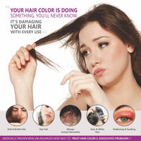 Vegetal Bio Hair Colour - Burgundy | 150g | Achieve Natural, Ammonia-Free Hair Color | PPD-Free, 100% Herbal Certified Organic for Men and Women | UV Protection and Luster Maintenance | Complete Kit