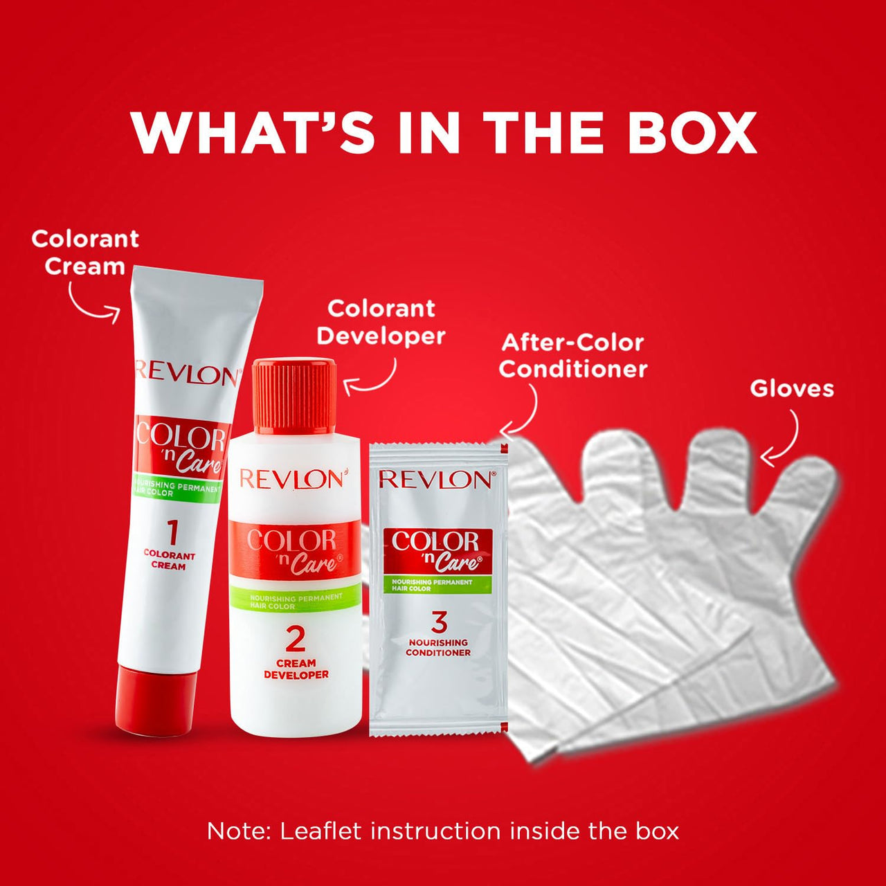 REVLON Color 'n Care NOURISHING PERMANENT HAIR COLOR - 5.32 Caramel Brown - Has essentials oils of Coconut Argan, Sunflower & Jojoba oil, along with shea butter