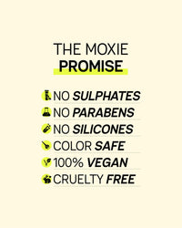 Moxie Beauty HydroRepair Routine | Sulfate-Free Shampoo + Protein-Enriched Conditioner + Hydrating Serum | Complete Hair Repair & Frizz Control | Strengthening & Moisture Lock | 200ml + 175ml + 50ml