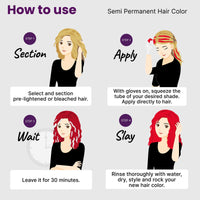 2.Oh! Italian- Red Hair Color For Women & Men | Ammonia-Free DIY Semi Permanent Hair Color | Enriched with Argan Oil | Lasts upto 12-15 Washes (Pack of 2)