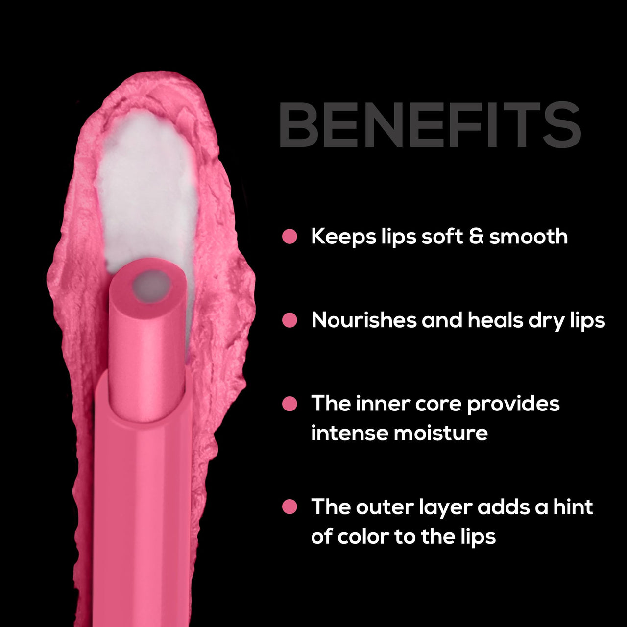 RENEE Lip Fix 3 in 1 Tinted Lip Balm 03 Mimosa 1.6 Gm Heals, Lightens & Nourishes | Dual Core Care Enriched with Vitamin E, Shea Butter & Jojoba Oil for Dry & Chapped Dry Lips