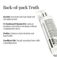 iCosmetiques Silicone Free Conditioner |Reduces Hair Fall & Frizz |Keratin, B5 |Mineral Oil and Paraben Free |Smooth & Nourished Hair |Unisex Total Care Formula |250ml