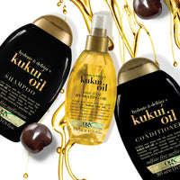 OGX Kukui Oil Shampoo Hydrate Plus Defrizz 13oz (385ml)