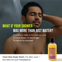 Yaan Man Combat Ready Body Wash 200g (Face & Body Wash)