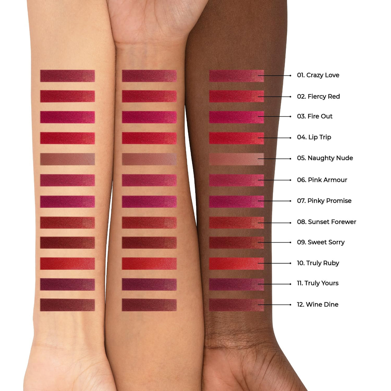 PAC Insanely Matte Lip Crayon (Truly Ruby)