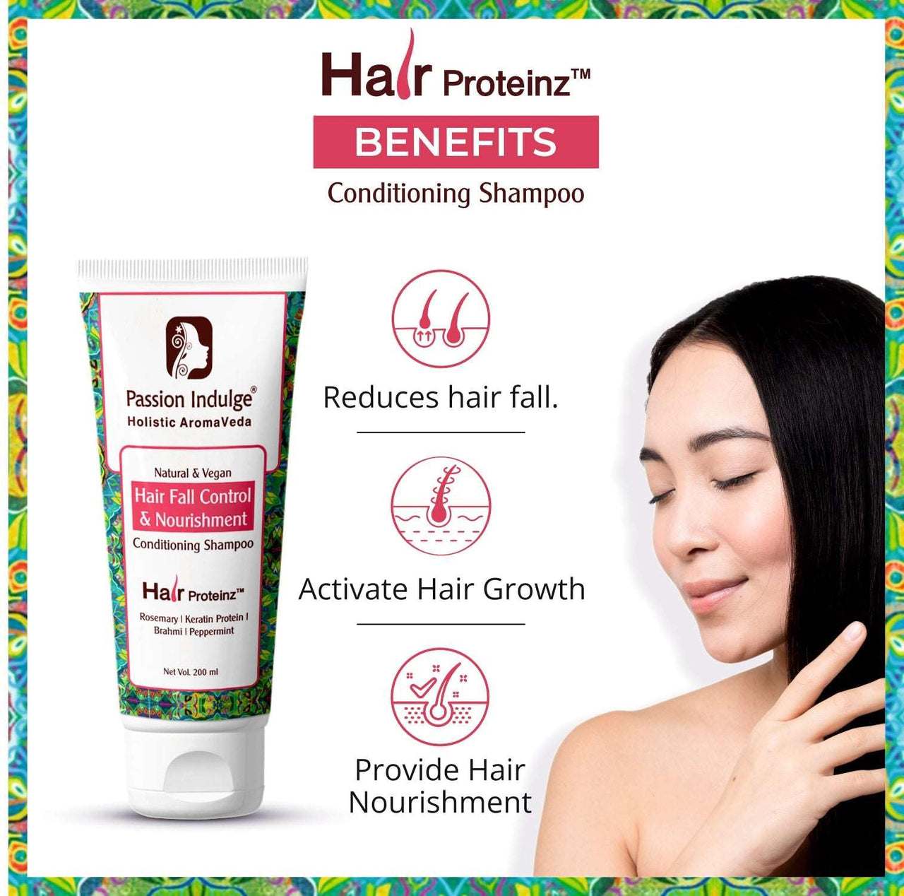 Passion Indulge's Rosemary Hair Growth Kit by Passion Indulge - Rosemary Hair Growth Hair Oil, Serum & Anti Hair Fall Conditioning Shampoo