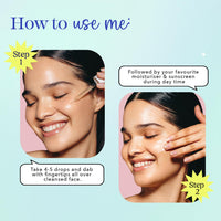 Blue Heaven Acne Clear Face Serum for Women with 5% Azelaic Acid +1% Salicylic Acid + 0.5% Nutmeg oil | Kills Acne Causing Bacteria| Acne Treatment & Pore Minimizing Face Serum, 20ml