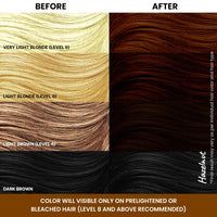 2.Oh! Italian- Hazelnut Brown Hair Color DIY Kit | Semi Permanent Hair Color + Hair Bleach for Hair Color | Hair Highlights for Women & Men | Hair Bleach with Plex & Argan oil| Lightening Kit