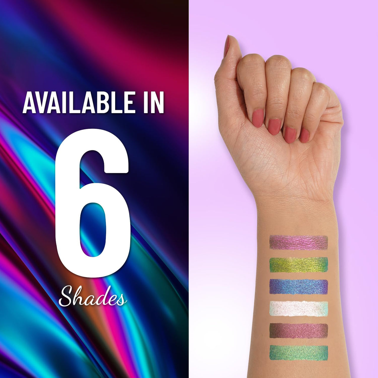 Swiss Beauty Holographic Shimmery Eyeliner | Waterproof, Smudge proof, Long lasting eyeliner with easy application | Shade- Nouthern Light, 0.2g