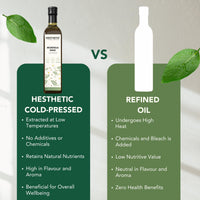 HESTHETIC Virgin Cold Pressed Moringa Seed Oil | 100% Pure & Natural - 100ml | Glass Bottle