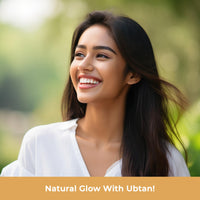 Good Vibes Ubtan De-Tan Glow Face Mask (80g) | Skin Brightening & Exfoliating | Glow-Boosting | Depigmentation | Anti-Ageing & Improves Skin Texture | Controls Excess Sebum Production