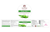 Passion Indulge Pure Aloe Vera Gel for Face, Hair & Skin | Simpli Gel for Soothing & Hydrating Gel for Acne, Sunburn & Dry Skin | Natural Moisturizer for All Skin Types - 200 ml
