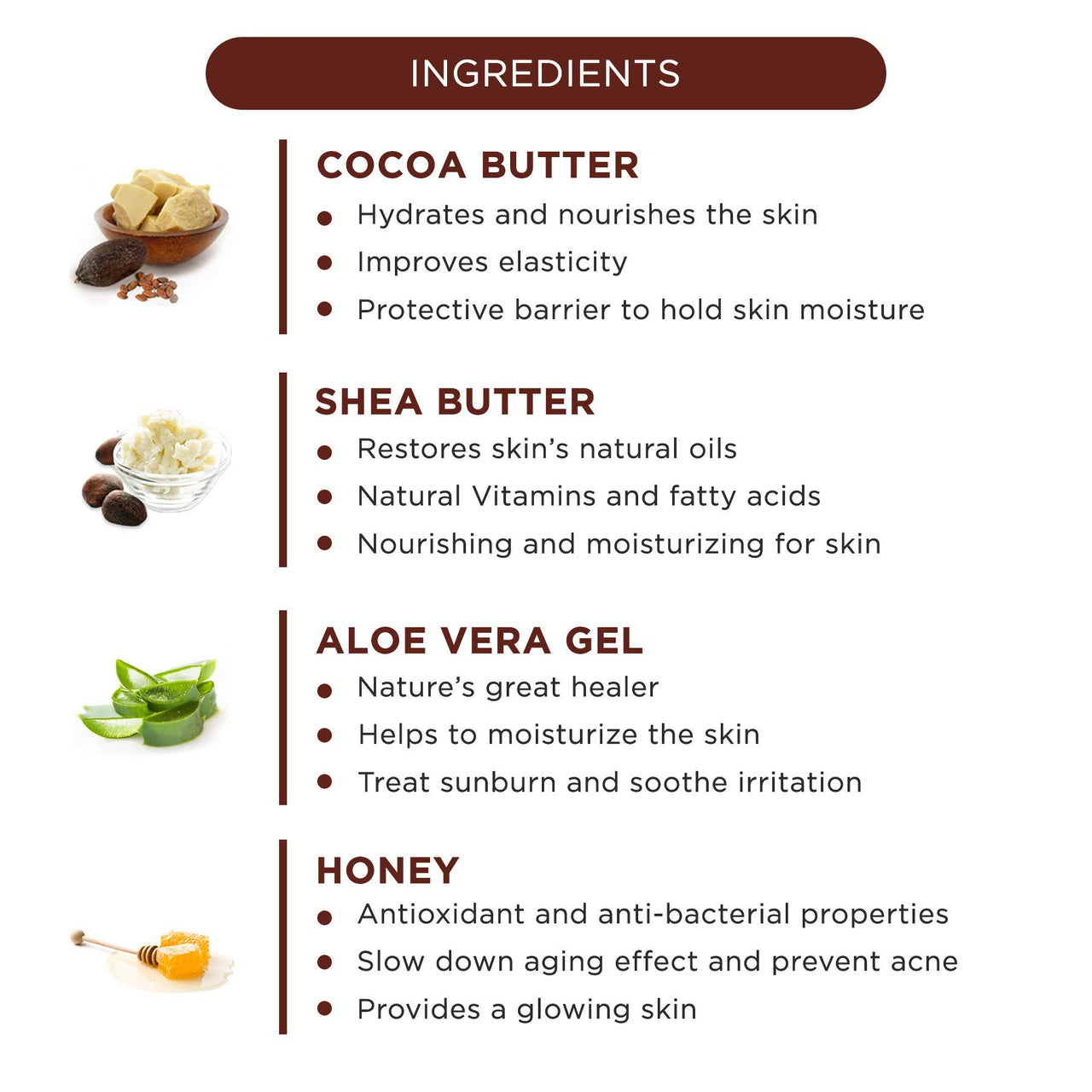 Bryan & Candy Cocoa Shea Hand and Body Lotion with Aloe Vera for Smooth, Moisturized Skin (125ml)