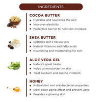 Bryan & Candy Cocoa Shea Hand and Body Lotion with Aloe Vera for Smooth, Moisturized Skin (125ml)