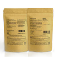 CARMEL ORGANICS Hair Color Henna & Indigo Leaves Powder Combo (100gm Each) | No Added Preservative and Additives | Non-GMO | Made By Pure And Natural Dried Leaves