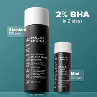 PAULA'S CHOICE SKIN PERFECTING 2% BHA Liquid Salicylic Acid Exfoliant-Facial Exfoliant for Blackheads, Enlarged Pores, Wrinkles, Fine Lines- 30 ml Bottle (Travel Size) (22016)