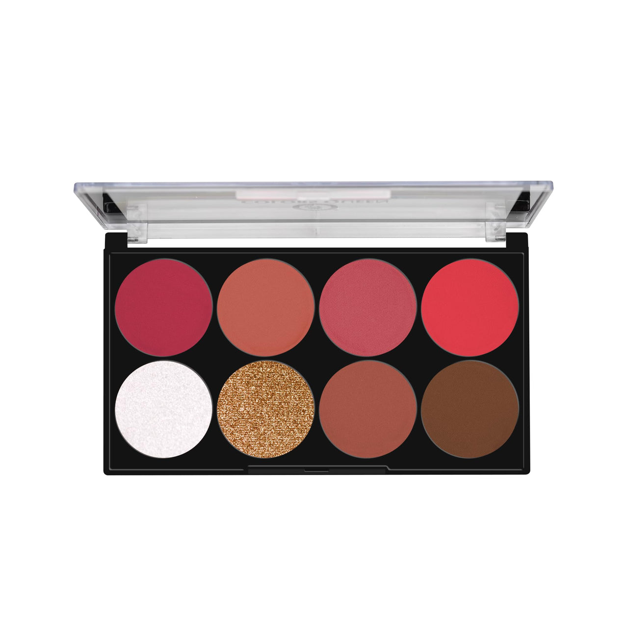 Colors Queen Ultra Professional Blush Palette with Shimmer Highlighters and Contour | Highly Pigmented & Easy to Blendable Shades | Lightweight Blush and Highlighter Palette (Shade - 03)