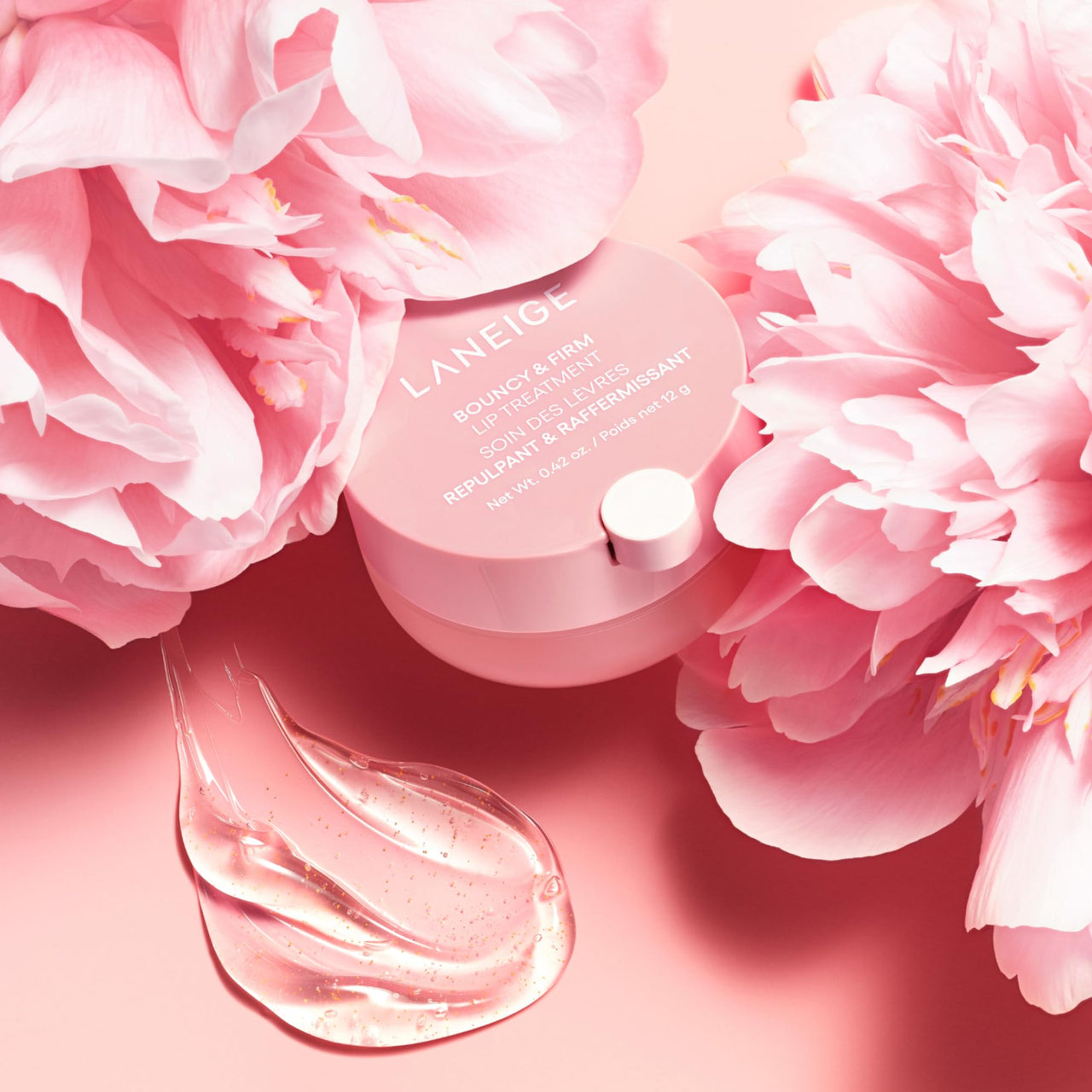 LANEIGE Bouncy & Firm intensive Lip Treatment With Collagen, Ceramides, and Hyaluronic Acid for Firm, Plump, and Lasting Hydration | Boost Lip Fullness | Lasting Hydration | For Women & Men | 12 gm