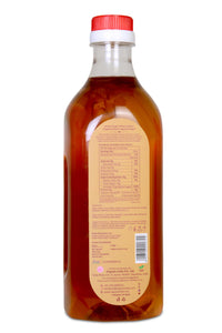 Orgrain India Pushkar Raj Rose (Gulab) Sharbat 1000ml With Pink Rose Petals | Mix with Water, Milk, Ice Creams, Faloodas, Mock Tails, Desserts & Sweets