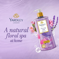 Yardley London| Shower Gel| Morning Dew| With Natural Oils Of Lily Of The Valley & Frangipani| No Parabens| No Silicones | 500ml