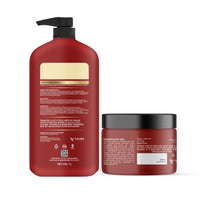 TryOnes Keratin Shampoo and Hair Mask Combo for Smooth and Shiny Hair Long Lasting Anti Dandruff Shampoo and Frizz Control Hair Mask Deep Repair and Salon Like Treatment for All Hair Types