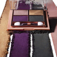 Lakmé 9 to 5 Eye Color Quartet Eye Shadow, Smokey Glam, 7 g